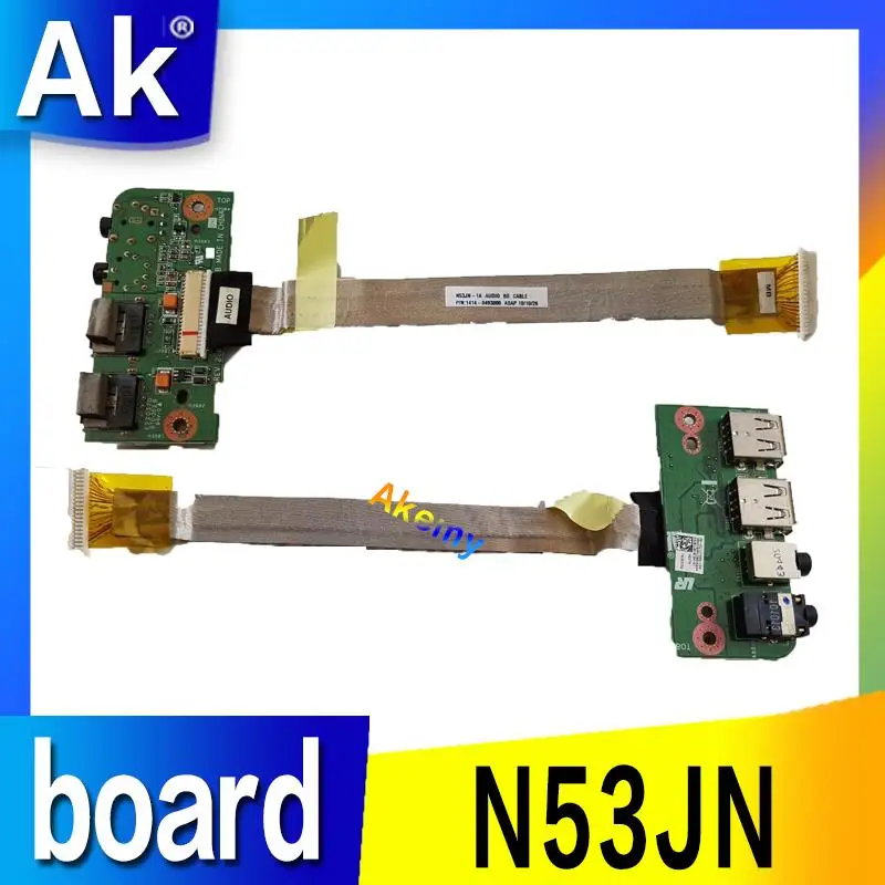AK для For Asus N53 N53JN N53S N53SV N53SM N53JF N53JG N53JL USB аудио плата работает | Компьютеры и офис