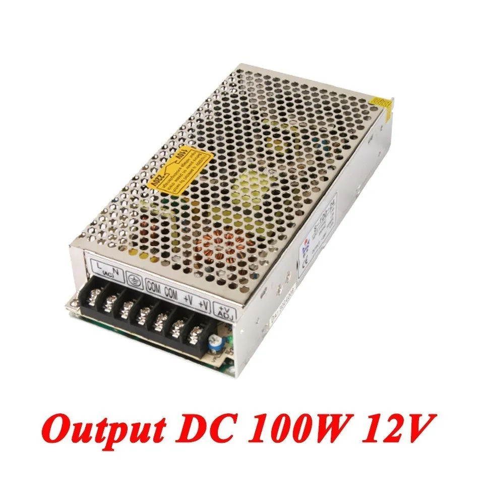 S-100-12 100W 12v 8.5A Источник питания переменного и постоянного тока с одним выходом для