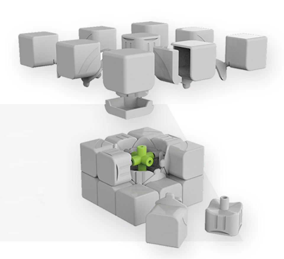 3x3x3 Magic Cube Profissional конкурс скорость Neo Cubo Magico Rubiksed ПВХ наклейки Головоломка Куб Прохладный игрушечные лошадки для детей и взрослых