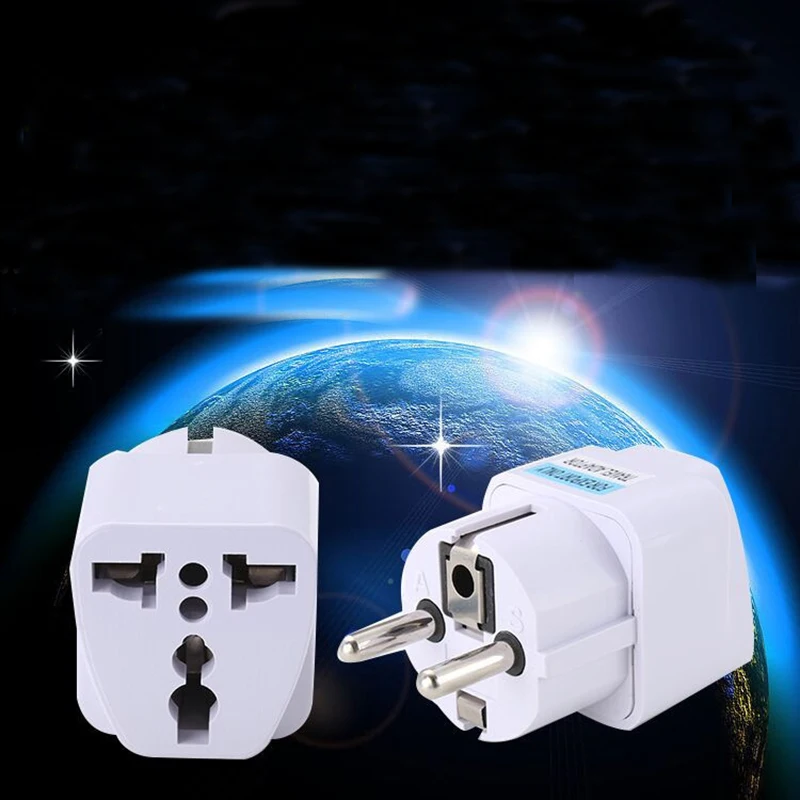Travel Electrical Universal Adapter Socket Plug Converter AU/US/UK/EU to DE France Germany Korea AC Power Charger | Электроника