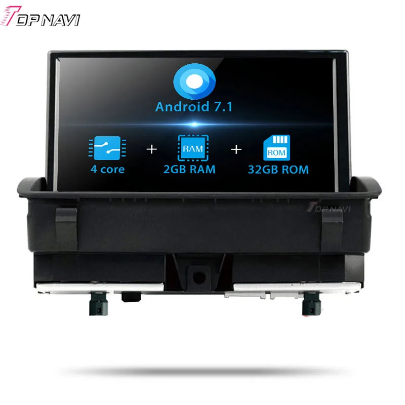 7.1 2G-32G 4 Core Topnavi Android 7,1 автомобильный медиацентр плеер видео для AUDI Q3(2011 2012 2013) Стерео gps навигация Радио 2 Din - Цвет: 7.1 2G-32G 4 Core