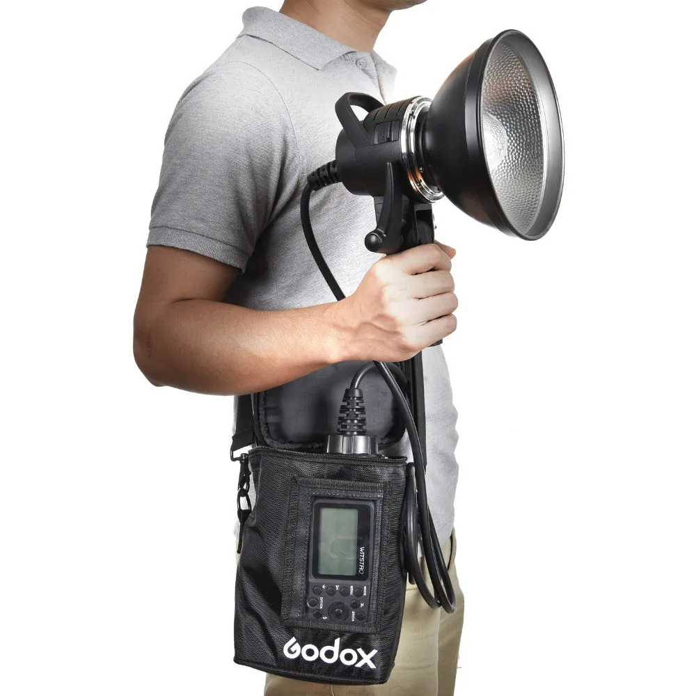Godox PB600 чехол для вспышки через плечо нейлоновый водонепроницаемый Witstro AD600 AD600B