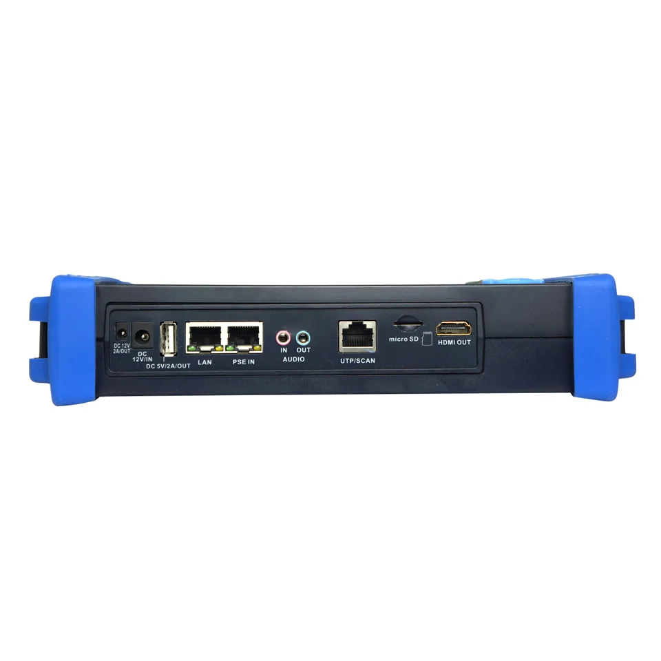 Wsdcam 8600 Серия 7 дюймов ip-камера тест er монитор CCTV Тест er Anolog тест 1080P POE ONVIF 4K H.265 HDMI In& Out RJ45 TDR