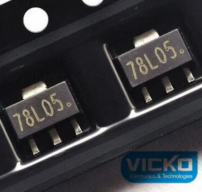 [YK] Бесплатная доставка 50 шт. 78L05 5В 100мА SOT 89 SMD регулятор напряжения