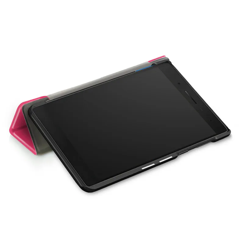 Чехол книжка из искусственной кожи с 3 сложениями для Lenovo Tab 7 0 основной TB 7304F 7304L