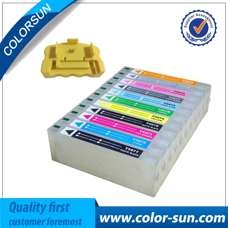 Новые многоразовые картриджи с чернилами для Epson Pro 7900 9900 7910 9910 картриджа T5961 T5964
