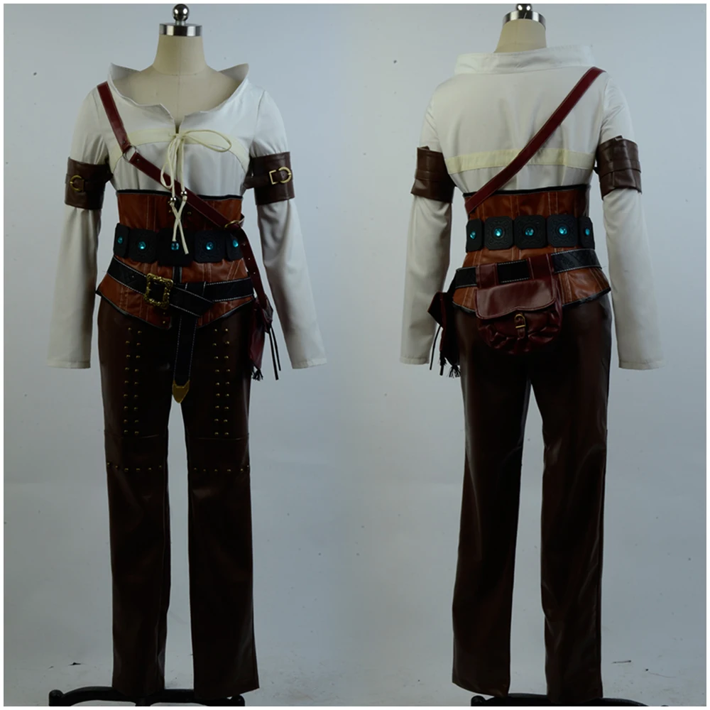 Женский костюм для косплея Цири цирилла Фиона Элен на Хэллоуин карнавал