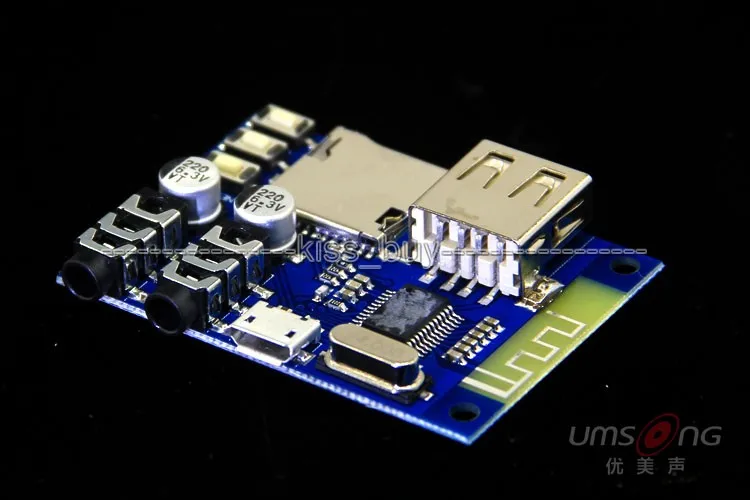 USB/TF/FLAC MP3 декодирование стерео Bluetooth аудио приемник плата AUX усилитель DIY|receiver