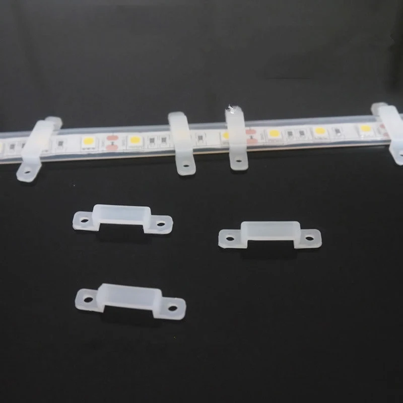 

Silicon Clip for Fixing 10mm PCB Board Width IP67 IP68 Waterproof LED strip light