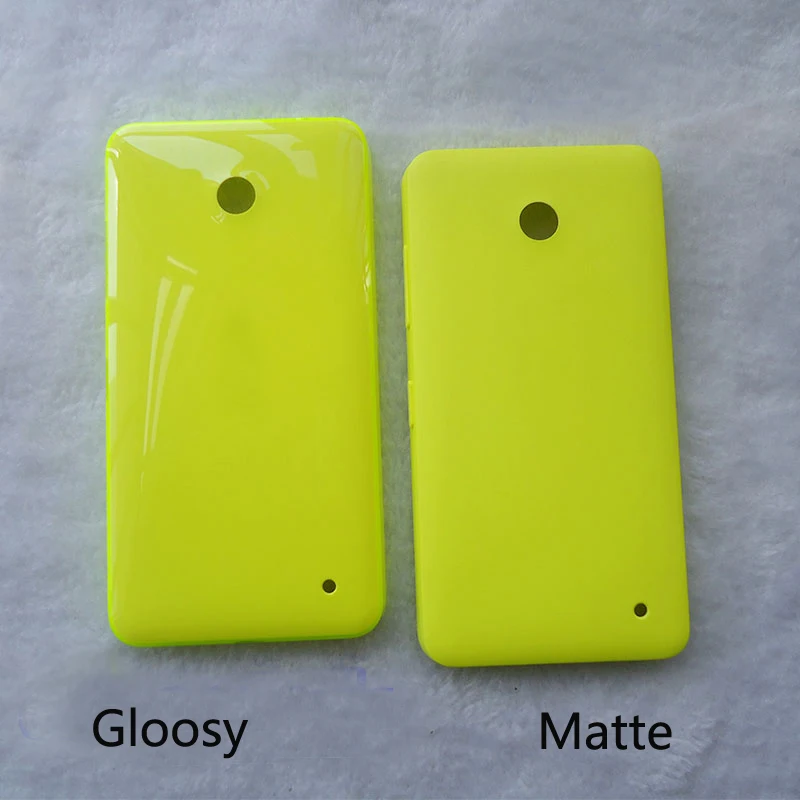 100% Оригинальный Корпус для Nokia Lumia 630 635 636 638 RM 978 RM-1020 RM1027 Новая задняя крышка Крышка - Фото №1