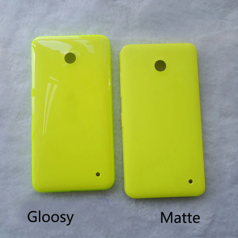 100% Оригинальный Корпус для Nokia Lumia 630 635 636 638 RM 978 RM-1020 RM1027 Новая задняя крышка Крышка