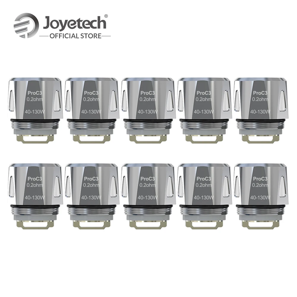 5/10/15 шт Оригинальные Joyetech ProC катушки ProC3 катушка 0.2ohm выход головки 40 Вт 130 мощность
