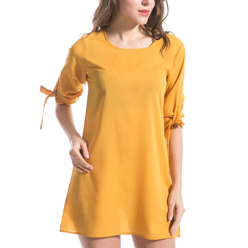 Women Chiffon Blouse Fashion Summer Long Bow Sleeve Shirts Casual Loose Tops Female Elegent Oversize Blouses Plus Size S-6XL | Женская