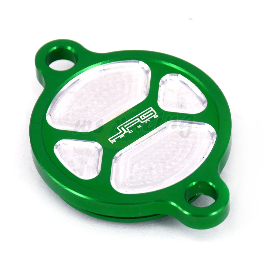 Крышка масляного фильтра мотоцикла CNC для KAWASAKI KX450F KX 450F 2016 2017 2018 KX450 450 2019 2020|kawasaki oil