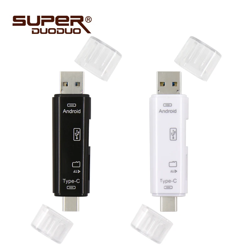 USB 3 0 в 1 картридер Type C Micro флеш накопитель адаптер Коннектор высокоскоростной TF