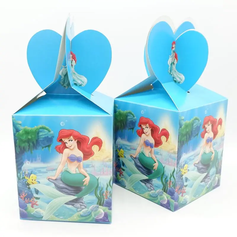 Mermind 12pcs 12 шт./лот Мстители/супергерой коробка конфет Для детей Подарочные коробки на день рождения вечерние Декор поставки вечерние украшения принадлежности для взрослых - Цвет: Mermind 12pcs