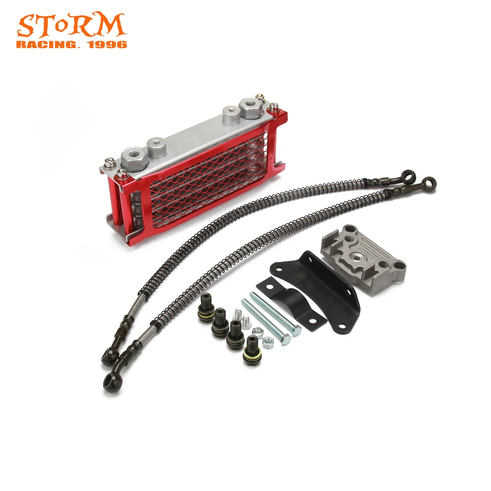 Кронштейн радиатора масляного двигателя мотоцикла для Loncin Zongshen Lifan Shineray Yinxiang Kayo