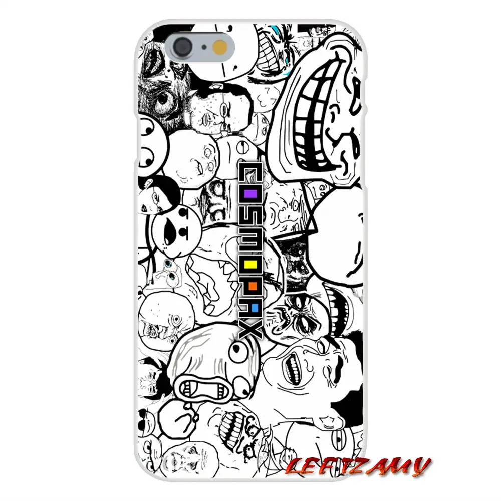 Аксессуары чехлы для телефонов Samsung Galaxy A5 A6S A7 A8 A9S Star J4 J6 J7 J8 Prime Plus 2018 Rage Comics Face Meme |