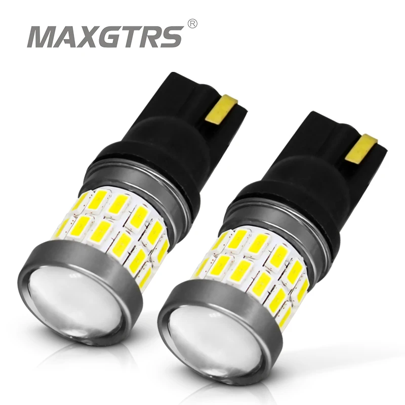 2x T10 W5W светодиодный лампочка 4014 SMD 168 194 автомобильные аксессуары зазор лампы для