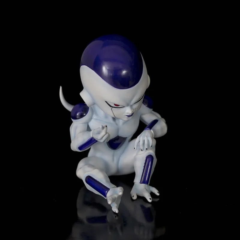 Freeza A Real Boxed Dragon Ball Z Вегета ГОКу Fusion Gogeta Супер SaiYan синие волосы Ver. Фигурка шоколадная фигурка модель DBZ игрушка 23 см - Цвет: Freeza A Real Boxed