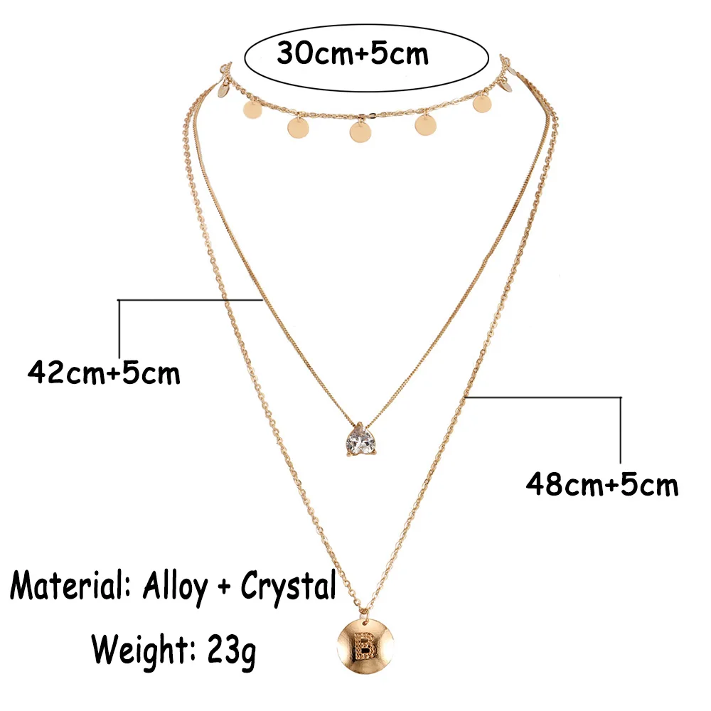 Ожерелье Bls miracle 2019 для женщин ожерелья Чокеры с блестками золотого цвета