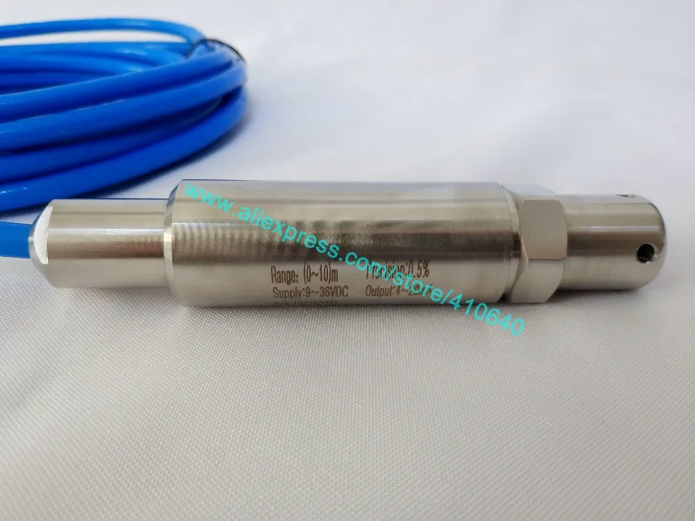 10 Meters Range Petroleum Level Transducer 11 PTFE Cable 9 to 36 VDC Power 4 20 mA Output for Unleaded Gasoline | Инструменты