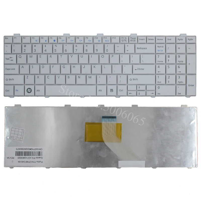 Новая английская клавиатура для ноутбука Fujitsu Lifebook AH530 AH531 NH751 A530 A531 | Компьютеры и