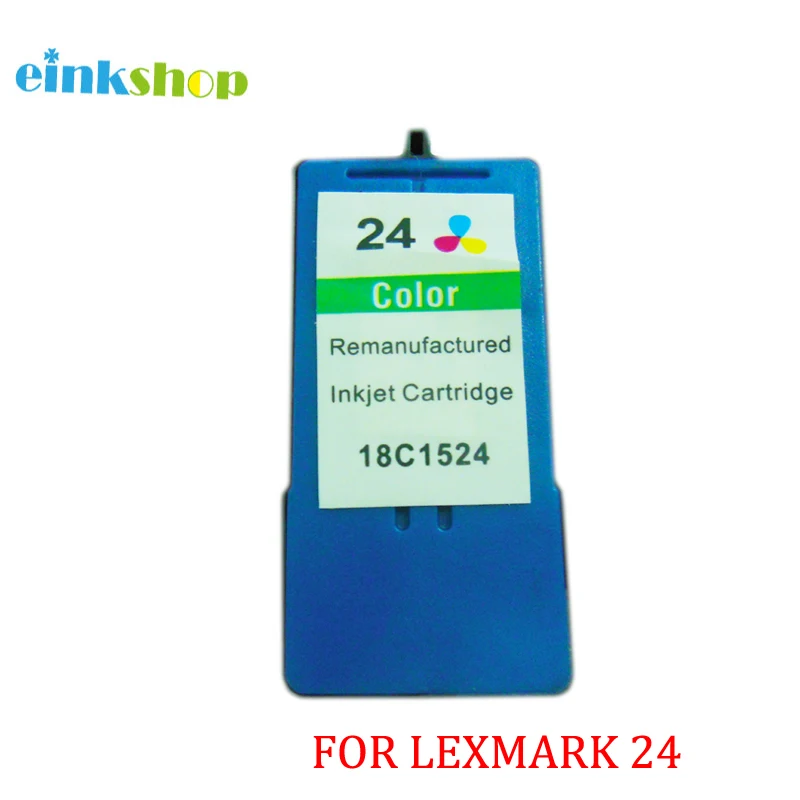 Einkshop 1 шт. для Lexmark 24 цветных чернильных картриджей 18C1524 X3530 X3550 X4550 X4530 Z1420 Z1410