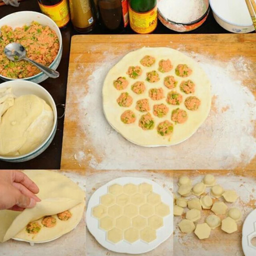 19 отверстий форма для пельменей кухонный пресс теста Сделай Сам формочка