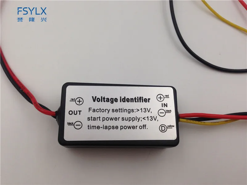 FSYLX Автомобильный светодиодный светильник дневного света релейный жгут