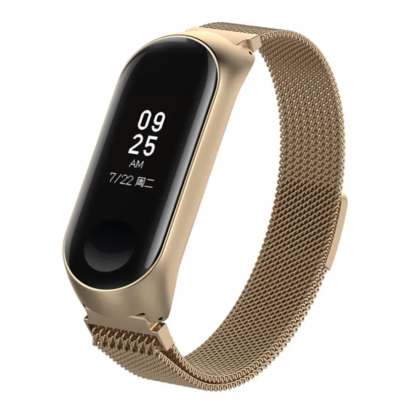 Браслет mi Band 4 металлический ремешок mi lan Петля из нержавеющей стали для Xiaomi mi ремешок 4 Ремешок Браслет mi Band 4 браслеты Pulseira mi band 4