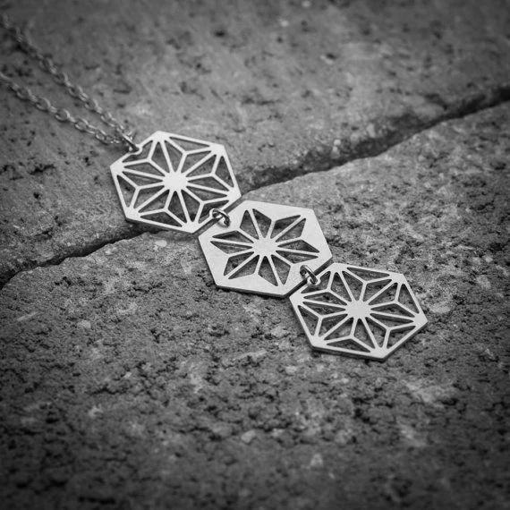 2018 Новое поступление Геометрическая Очаровательная цепочка с шестигранным