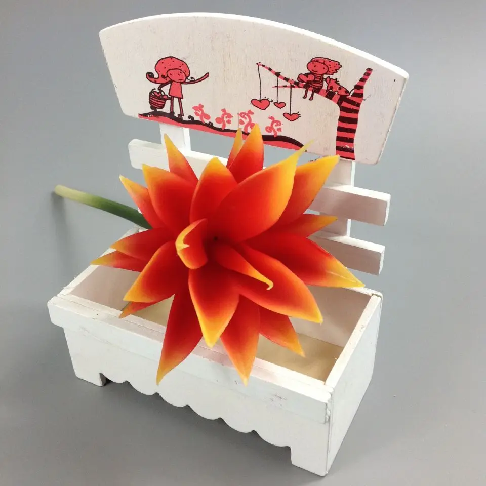 (4 шт./лот) Имитация тропического суккулента с высоким полюсом Агава одна ветка