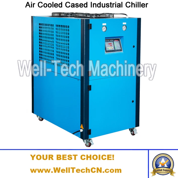 Промышленный охладитель с воздушным охлаждением для экструдера пластика машина