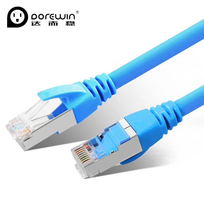 Dorewin Cat6 Gigabit Ethernet кабель RJ45 сетевой STP UTP LAN патч корд 3 м 5 10 15 20 для компьютера