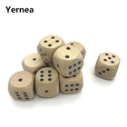 Деревянные кости Yernea, 6 шт., 20 мм