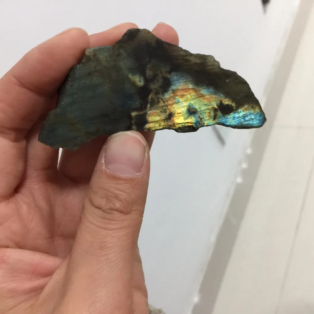 2019 Горячая продажа 48 г натуральный Лабрадорит минералы камень реики Кристальные