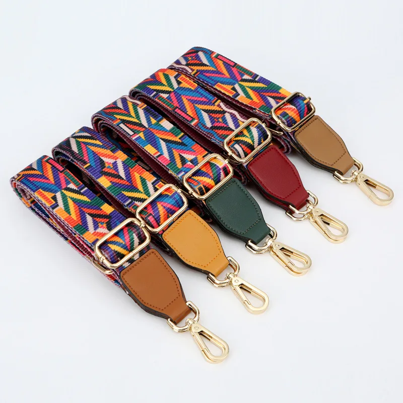 Width 3.8cm Bag Straps Multicolor Shoulder Belts Replacement Gold Black Silver Buckle Strap Belt DIY Accessory AP2385 | Дом и сад