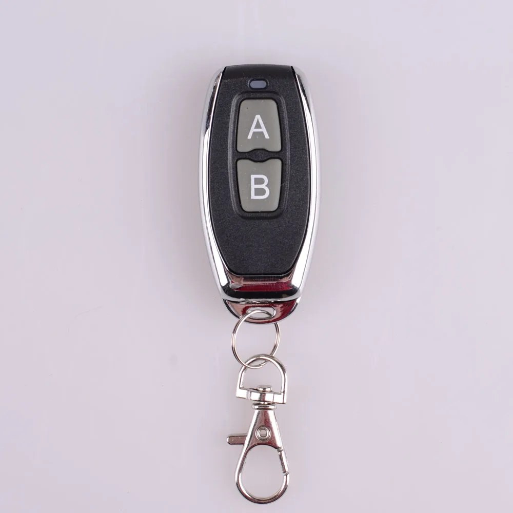 RF Remote Control Transmitter 2 Button Lock Unlock Metal remote High-end upscale Wireless 315/433Mhz 50pcs | Обустройство дома