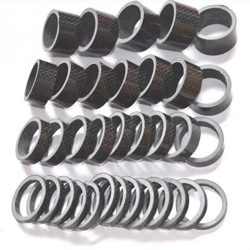 5 шт. Распорки из углеродного волокна для ремонта велосипеда 3 мм/5 мм/10 мм/15 мм/20 мм