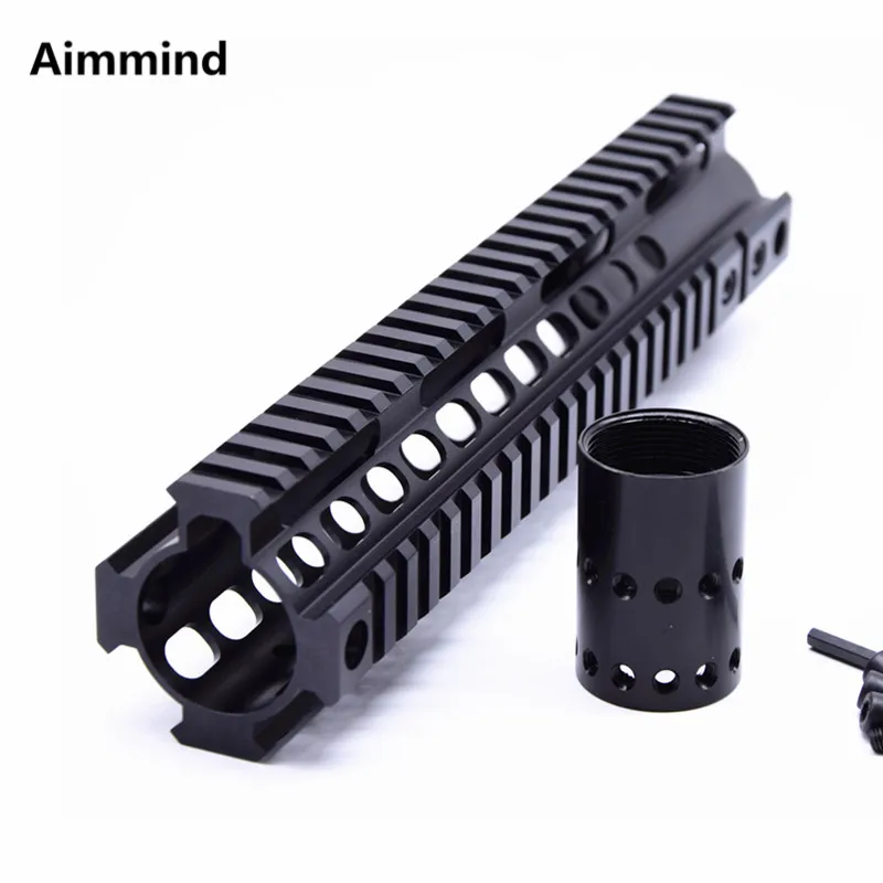 Охотничьи аксессуары черный загар 10 дюймов ручная защита Пикатинни тактический