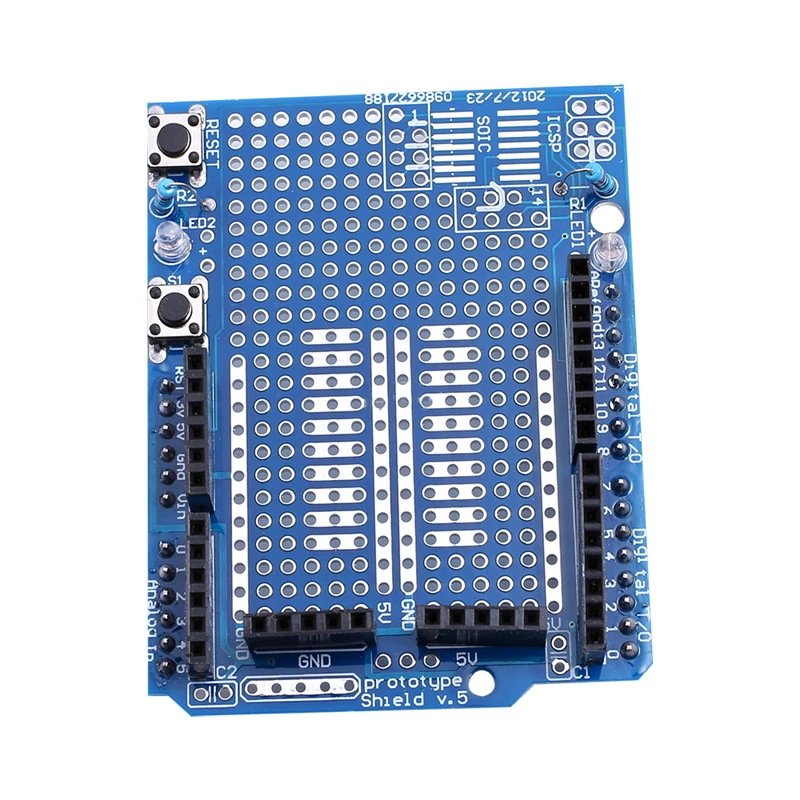 1 компл./лот UNO ProtoShield Прототип плата расширения с SYB 170 мини Макет основе для ARDUINO