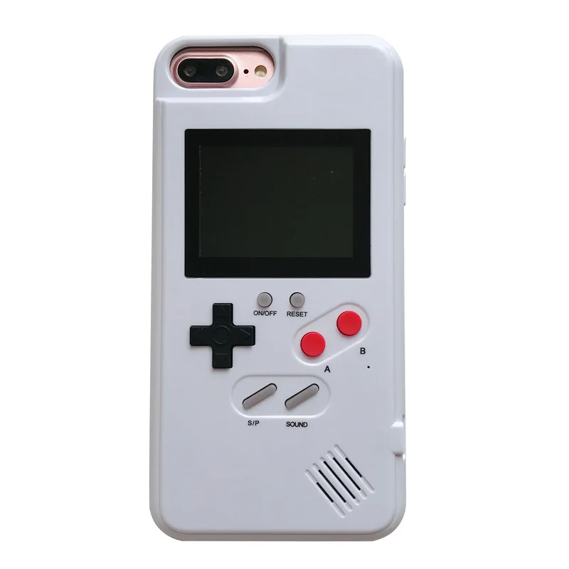 Цветной дисплей 36 Классический игровой чехол для телефона для iPhone 6 S 7 8 Plus консоль игровой мальчик Мягкий ТПУ силиконовый чехол для iPhone X XS Max XR
