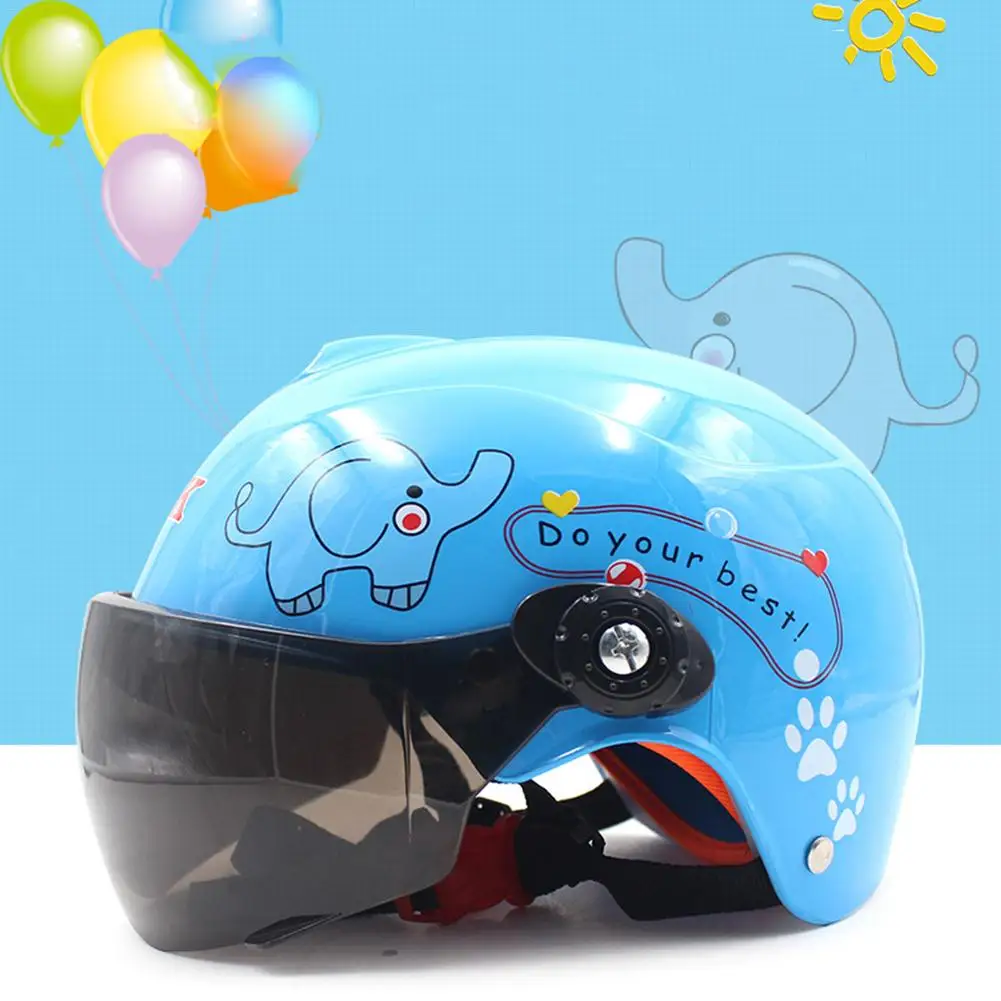 Children Motorcycle Helmet Sports Cycling For Kids Girls Boys Safety Protector Outdoor Riding Headpiece | Автомобили и мотоциклы