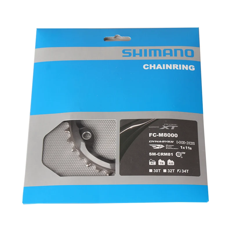 Новинка 2017 Shimano XT M8000 SM CRM81 широкие и узкие 32T 34T цепные кольца для 1x системы