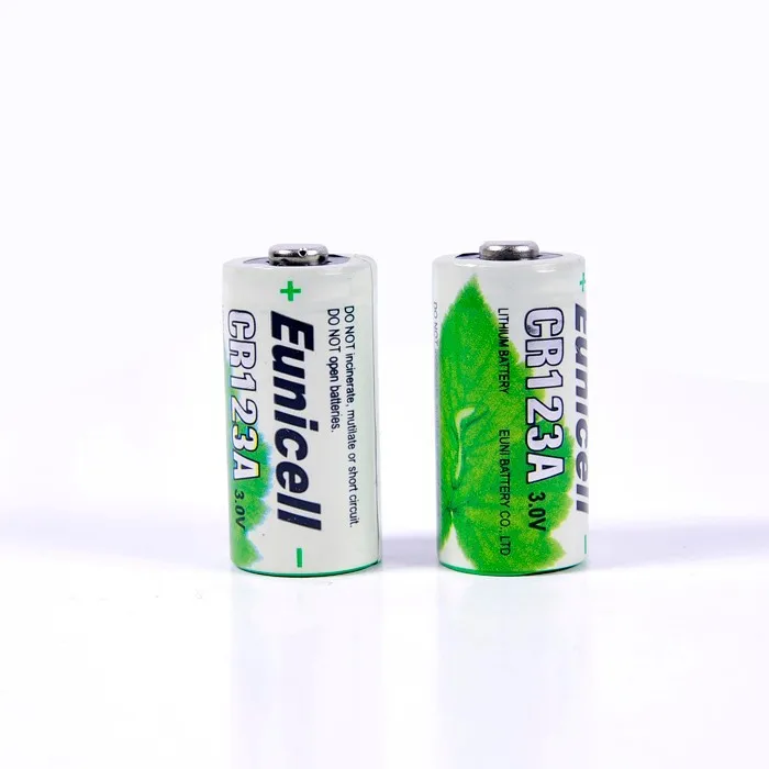 Free shipping + Wholesale 1100 Piece Eunicell CR123A battery CR123 123A 16340 CR17345 17345 1350mah 3V Lithium Batteries | Электроника