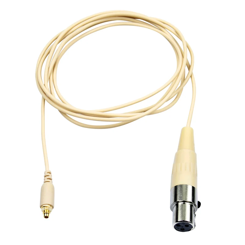 Микрофон гарнитуры адаптер Microdot съемный микрофонный кабель TRS 3 5 мм Jack для Sennheiser