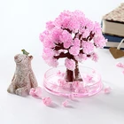 2019 10x8 см искусственная фотобумага Сакура деревья волшебное растущее дерево Япония Рабочий стол цветение вишни детские игрушки для детей