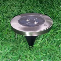Solar Lawn Lamp Waterproof Solar Powered Outdoor Path Garden Patio Landscape Solar Floor Lamp Lights