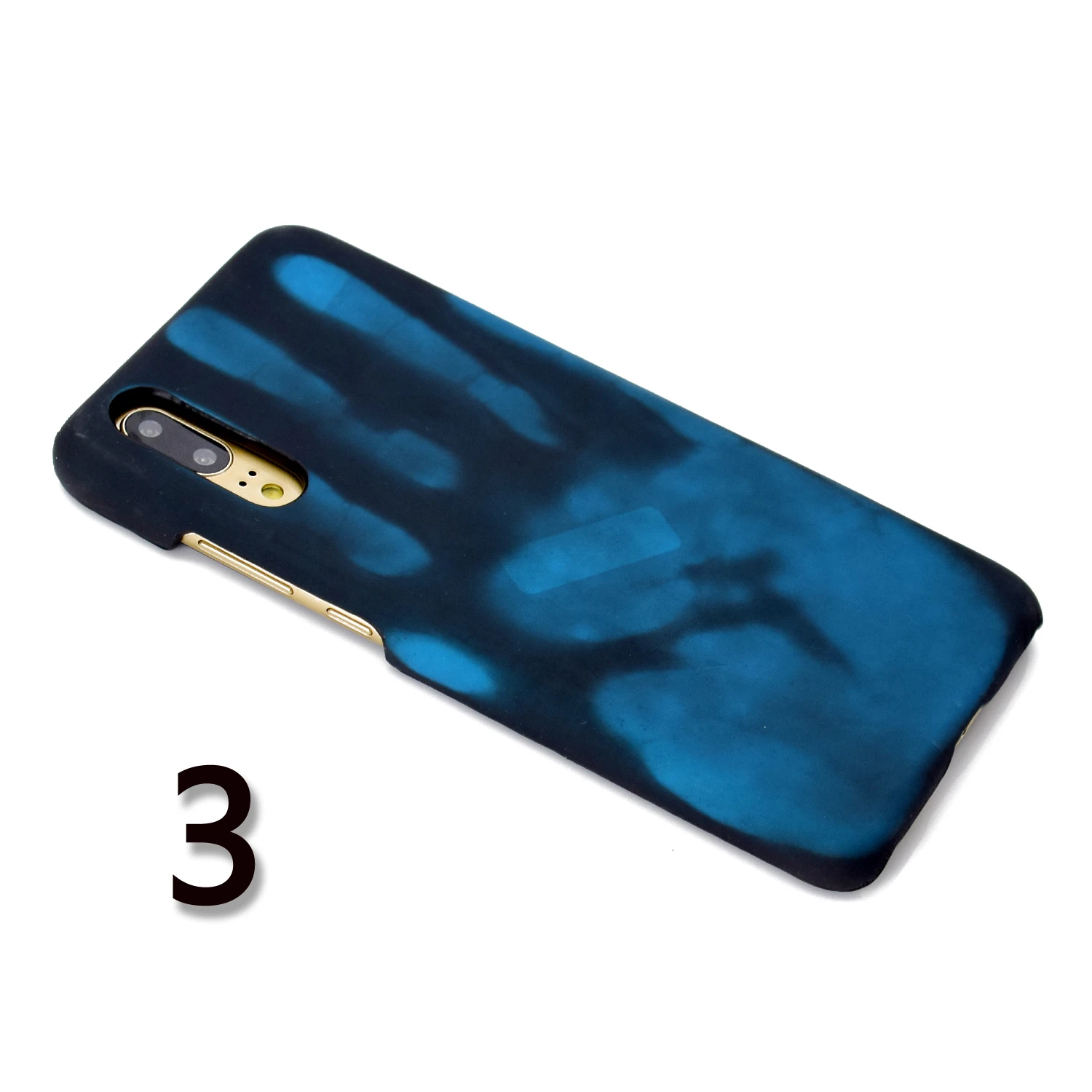 P20 термохромное изменение цвета по температуре ТПУ чехол для Huawei p20 p20lite задняя крышка не ПК не силикон